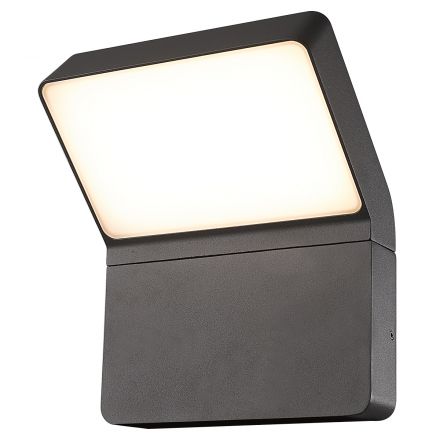 Светильник LGD-ECRAN-WALL-9W Warm3000 (GR, 108 deg, 230V) (ARL, IP65 Металл, 3 года)