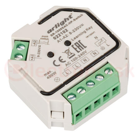 Контроллер-выключатель SR-1009SAC-HP-Switch (220V, 400W) (ARL, IP20 Пластик, 3 года)