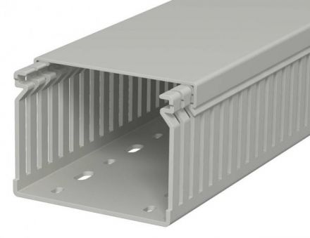 Распределительный кабельный канал LK4 60x80x2000 мм (ПВХ, серый)