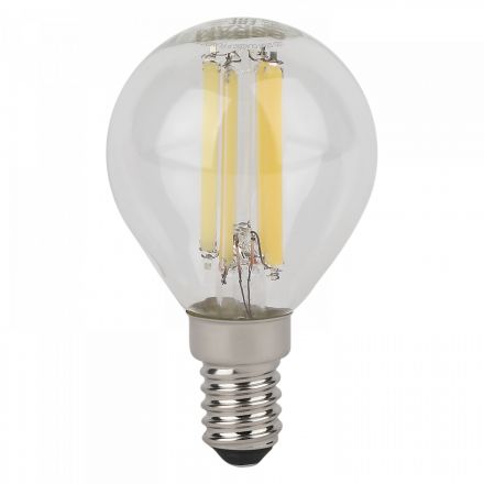 Лампа светодиодная филаментная LED Star Шарообразная 6Вт (замена 75Вт), 806Лм, 6500К, цоколь E14 OSRAM