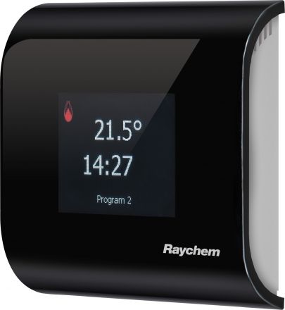 Программируемый термостат RAYCHEM SENZ WIFI с сенсорным экраном и поддержкой беспроводного подключения WiFi для теплого пола