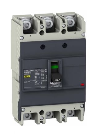 Выключатель автоматический трехполюсный EZC250F 250А 18кА