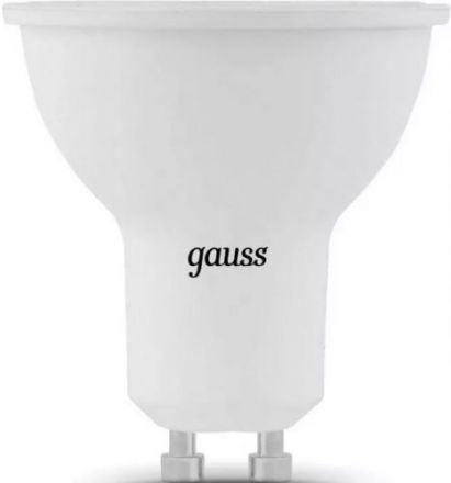 Лампа светодиодная LED 9 Вт 830 Лм 6500К холодная GU10 MR16 Black Gauss