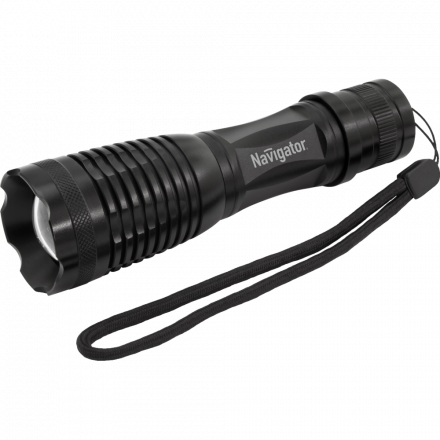 Фонарь светодиодный NPT-CM11-3AAA CREE 3Вт LED 130лм 200м фокусировка металл