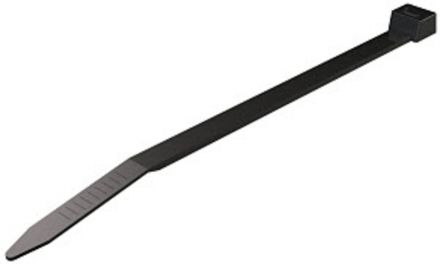 Кабельная стяжка чёрная УФ стойкая 3,6x290mm