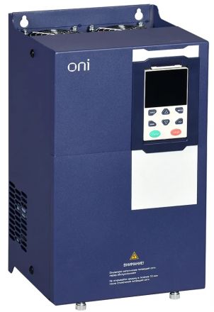 Преобразователь частоты K750 380В 3Ф 500-560кВт 930-1020А со встроенным дросселем ONI