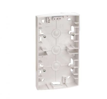Коробка наружной установки на 2 поста,  89х158х37 mm, S82, белый