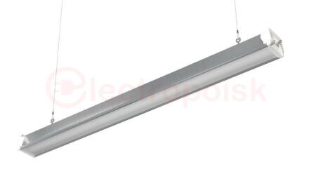 Светильник LED L-industry NEW 48Т 46Вт Д 5000K матов расс подвесн крепл IP66 облегч корпус