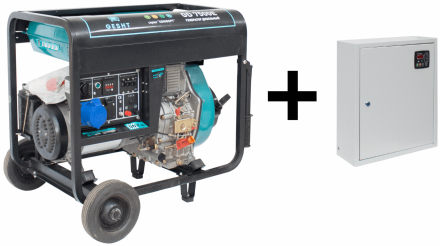 Дизельный генератор GESHT GD7500E (с автоматикой)