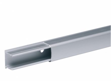 Миниканал OL MINI 18х20 алюминиевый белый 2.1м