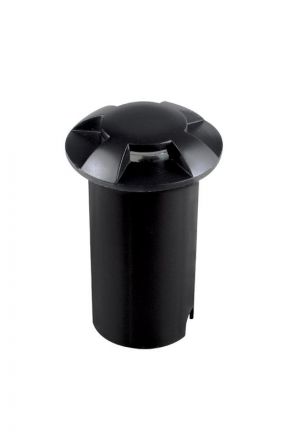 Светильник светодиодный грунтовый встраиваемый ДВУ- 2w 4000K Black IP65  Jazzway PGR R60/4