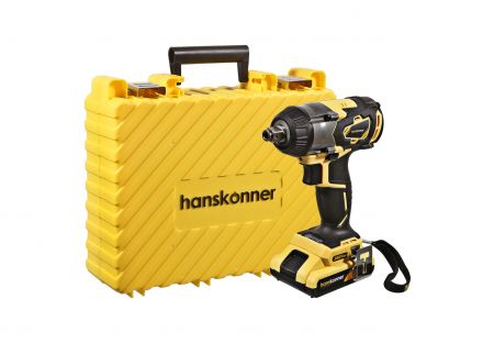 Гайковерт ударный бесщеточный 18В Unibattery 350Нм 1/2' 3скорjcnb 2x2.4Ач кейс