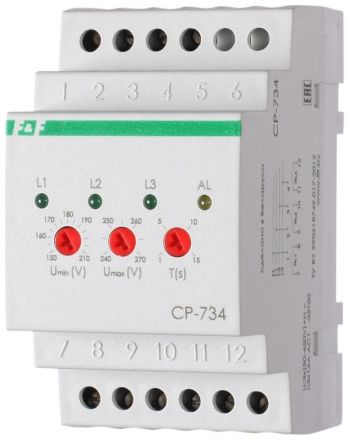 Реле контроля напряжения CP-734