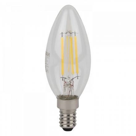 Лампа светодиодная филаментная LED Star Свеча 4Вт (замена 40Вт), 400Лм, 4000К, цоколь E14 OSRAM