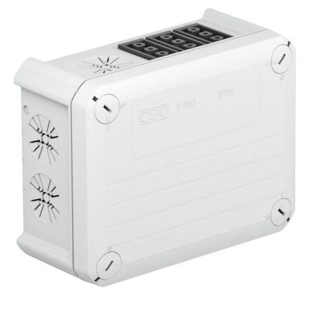 Коробка распределительная T100 150x116x67 с разъемами Wieland