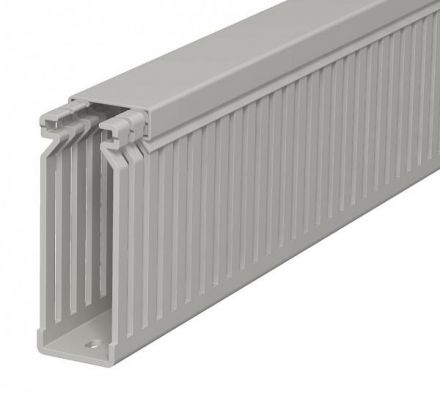 Распределительный кабельный канал LK4 80x25x2000 мм (ПВХ,серый)