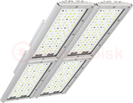 Светодиодный светильник Diora Unit2 Glass PRO 310/48000 Д прозрачный 5K консоль