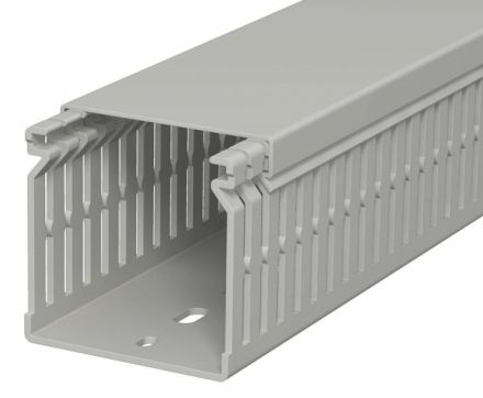 Распределительный кабельный канал LK4 N 60x60x2000 мм (ПВХ, серый)
