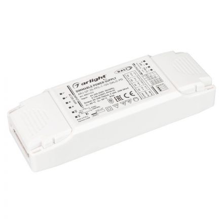 Блок питания ARJ-20-PFC-DALI-1-10V-A (20W, 250-700mA) (ARL, IP20 Пластик, 5 лет)