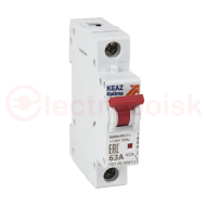 Выключатель нагрузки 1П 63А 400В OptiDin BM63P-163-УХЛ3 (ВМ63Р) Выключатель нагрузки 1П 63А 400В OptiDin BM63P-163-УХЛ3 (ВМ63Р)