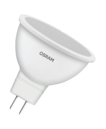 Лампа светодиодная LED 5 Вт GU5.3 3000К 400Лм спот 220 В (замена 35Вт) OSRAM