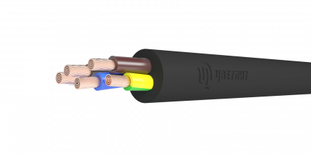 Кабель силовой КГТП-ХЛ 5х10(N.PE) 220/380-3 ТРТС