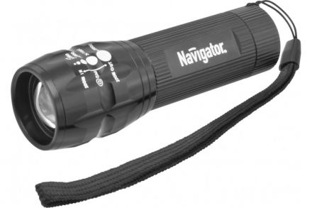 Фонарь светодиодный NPT-CM03-3AAA 1LED 3Вт металл