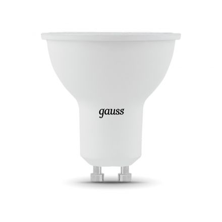 Лампа светодиодная LED 5 Вт 500 лм 3000К AC150-265В GU10 софит MR16 теплая  Black Gauss
