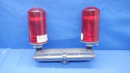 Сдвоенный заградительный огонь СДЗО-05-2*2 >32Cd  тип Б220V AC  IP54