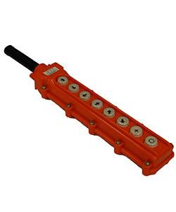 Пост кнопочный ПКТ-80 8 кнопок ABS-пластик IP54