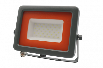 Прожектор светодиодный ДО 30w IP65 плоский корпус