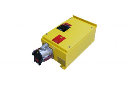 Розетка настенная с выкл. и мех.блокировкой 250A/400V/3P+N+E/IP65