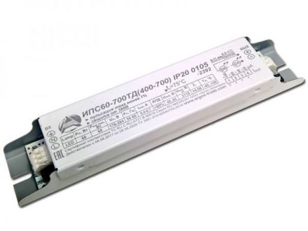 Драйвер LED светодиодный LST ИПС60-700ТД(400-700) 60Вт 700м IP20