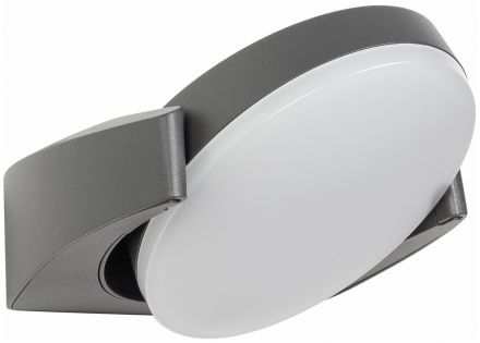 Светильник LGD-EYE-WALL-6W Warm3000 (GR, 117 deg, 230V) (ARL, IP54 Металл, 3 года)