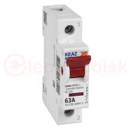 Выключатель нагрузки 1П 63А 400В OptiDin BM63PL-163-УХЛ3 (ВМ63PL) Выключатель нагрузки 1П 63А 400В OptiDin BM63PL-163-УХЛ3 (ВМ63PL)