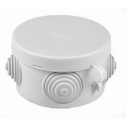 Коробка распр 65х40мм IP55 HEGEL инд