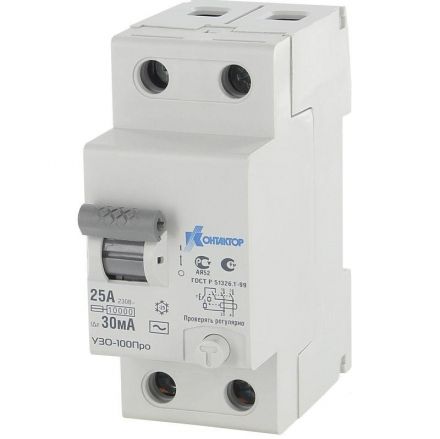 УЗО-100, 2P, 40A, Idn-300mA, тип AC