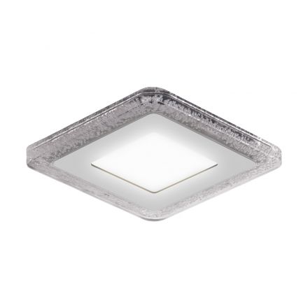 Светильник светодиодный встраиаемый LED ДВО 3+3 Вт 350 Лм 4000К IP20 d103х31 мм монт d80 мм Bubbles Gauss