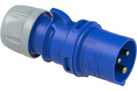 Вилка кабельная 16А/230V/1P+N+E/IP44