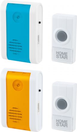 Звонок электрический HomeStar HS-0106WP беспроводной
