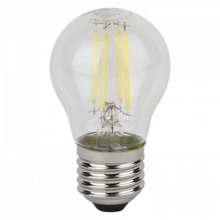 Лампа светодиодная филаментная LED Star Шарообразная 4Вт (замена 40Вт), 470Лм, 6500К, цоколь E27 OSRAM