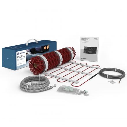Мат нагревательный кабельный на текстильной основе ELECTROLUX EEFM 2-180-9, 9м2, 1350Вт