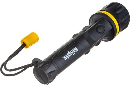 Фонарь светодиодный NPT-R06-2AA 0.5Вт LED 40лм 40м пластик+резина