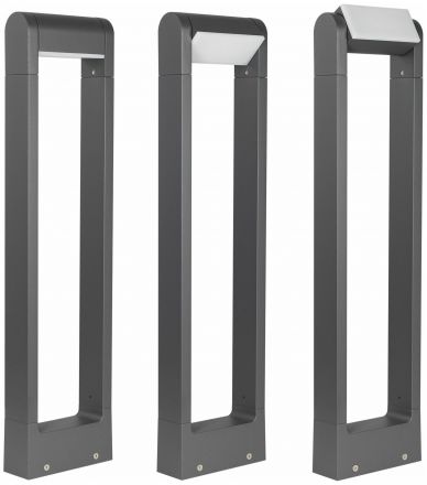 Светильник LGD-PATH-FRAME-ROTARY-H650-6W Warm3000 (GR, 111 deg, 230V) (ARL, IP65 Металл, 3 года)