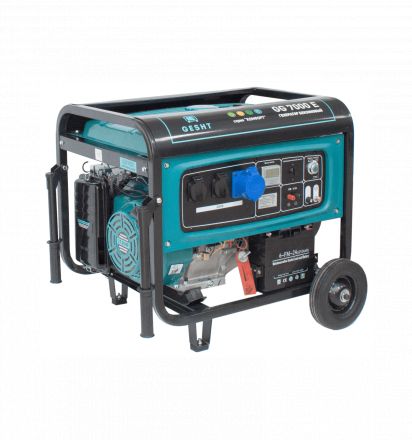 Бензогенератор GESHT GG7000E