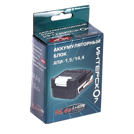 АПИ-1,5/14,4 аккум. блок 1,5А/ч, 14,4В, Li-ion