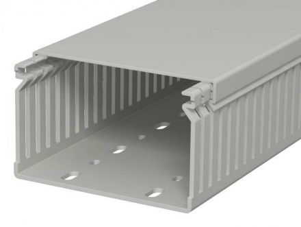Распределительный кабельный канал LK4 60x100x2000 мм (ПВХ, серый)