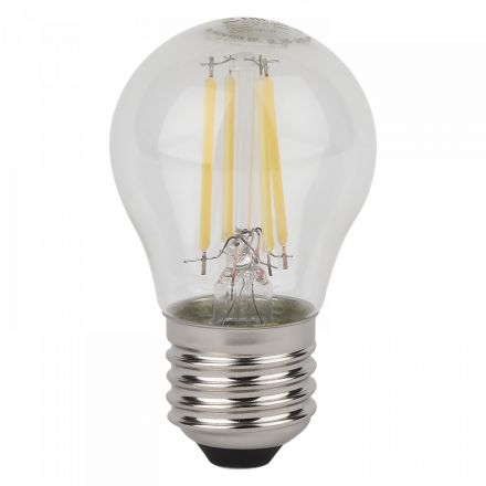 Лампа светодиодная филаментная LED Star Шарообразная 5Вт (замена 60Вт), 600Лм, 6500К, цоколь E27 OSRAM