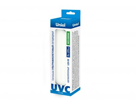 UGL-C10A-3W/UVСB WHITE Светильник ультрафиолетовый светодиодный компактный. Без озона, 275 нм.      Корпус белый. ТМ Uniel UL-00007477
