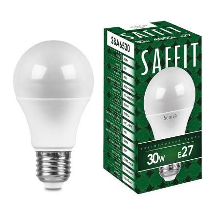 Лампа светодиодная LED 30вт Е27 теплый